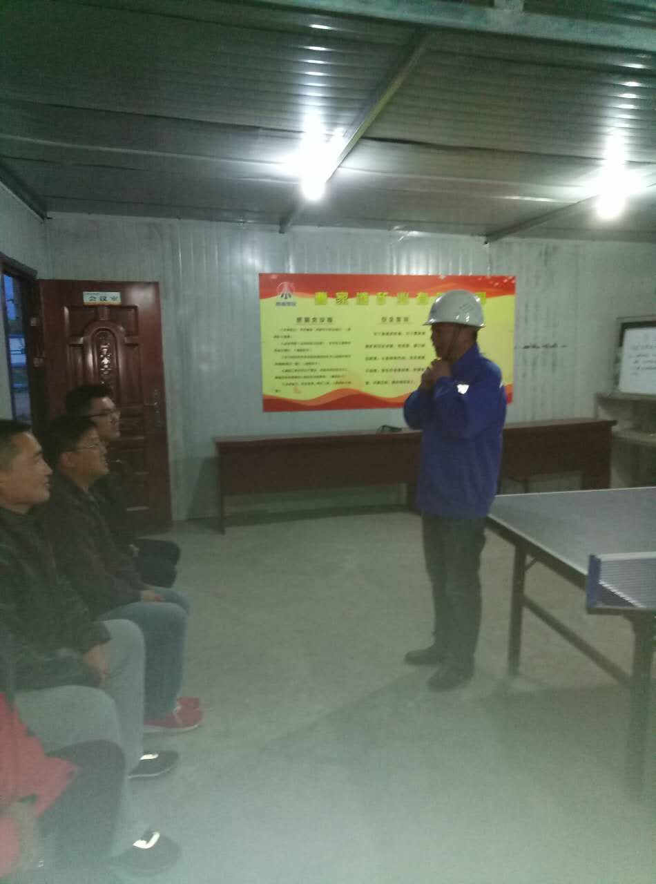 机电安装公司曹家滩项目部把牢安全不放松