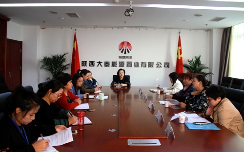 西安永大倡导税务师事务所专家莅临大秦置业公司座谈交流