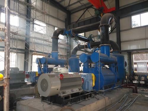 铜煤公司第二十四项目部承建的柴家沟矿瓦斯抽放站工程进入试运行阶段