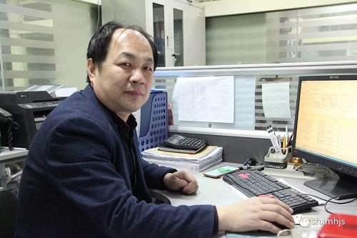 矿建二公司员工“谈变化”“议发展”