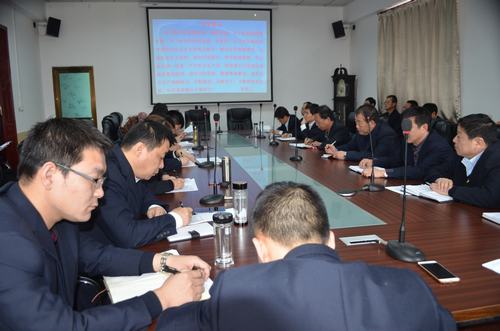 澄合分公司警示教育打好安全“预防针”