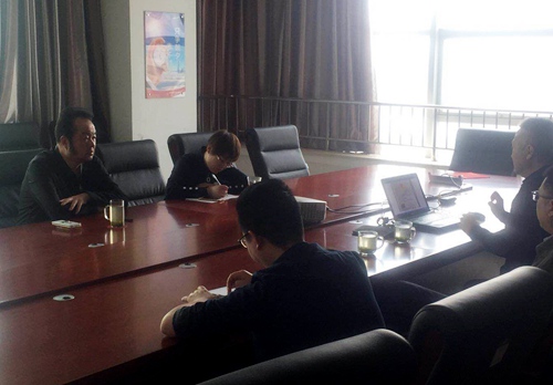 大秦置业公司与陕西协和投资控股开展合作洽谈