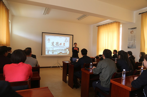 机电安装公司:“道德讲堂”走进铜川市惠家沟村