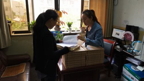 韩城分公司如火如荼推进档案规范化管理