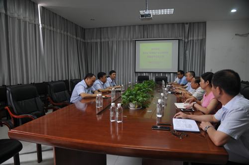 陕北矿业神南产业发展有限公司到乐虎建设掘进公司交流座谈