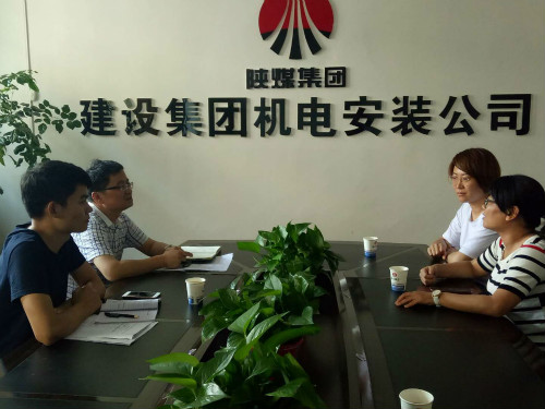 铜川市王益区文明办检查指导乐虎建设机电安装公司文明创建工作