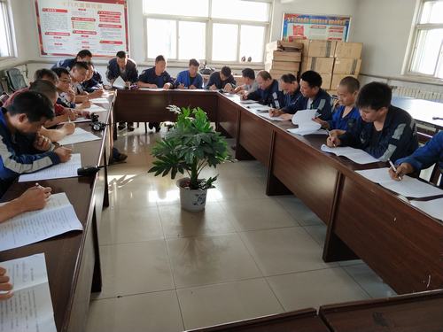 乐虎建设洗选煤运营公司柠条塔运营项目部：安全工作从“开始”抓起