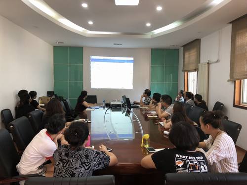 乐虎建设铜煤公司举办OA办公系统应用培训会