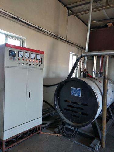 乐虎建设掘进公司：首台电热锅炉投入使用