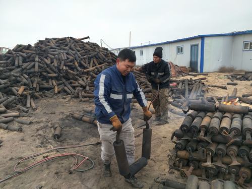 乐虎建设掘进公司：曹家滩项目部“降本增效”从修旧利废做起