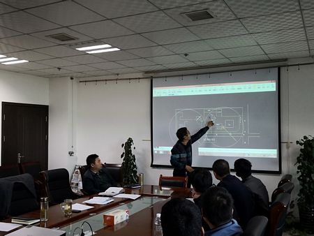 乐虎建设天工公司总工程师讲课开辟技术人员提升技能新途径