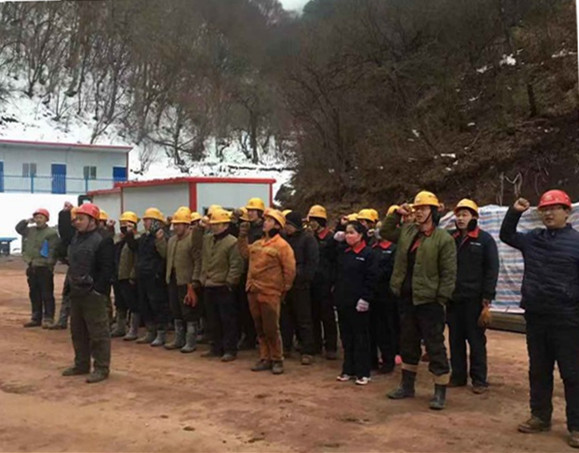 乐虎建设矿建三公司唱好“四部曲”打好“收官战”