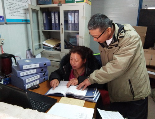 乐虎建设铜川公司第二项目部提前着手做好年终物资“大盘点”工作