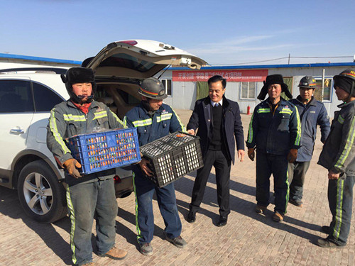 乐虎建设机电安装公司深入一线慰问检查