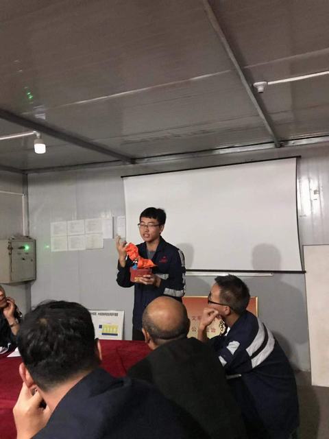 乐虎建设洗选煤运营公司小保当运营项目部成功举行年度自救器技术比武大赛