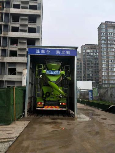 乐虎建设铜煤公司承建的蓝山水岸项目环保施工侧记