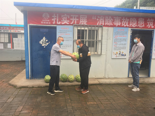 乐虎建设澄合分公司精准发力积极应对高温“烤验”