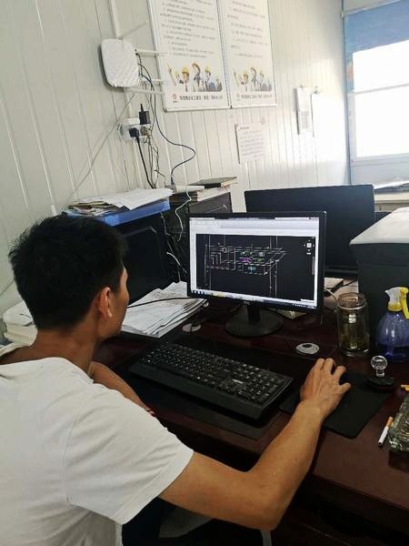 乐虎建设渭南分公司第一项目部有这样一群年轻的奋斗者