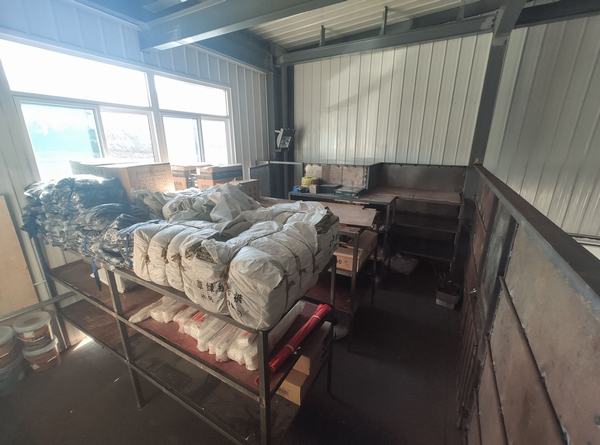 乐虎建设洗选煤运营公司安装第五项目部材料库房全面“大升级”