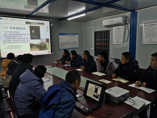 乐虎建设汉中分公司稳扎稳打 按下冬期施工“快进键”