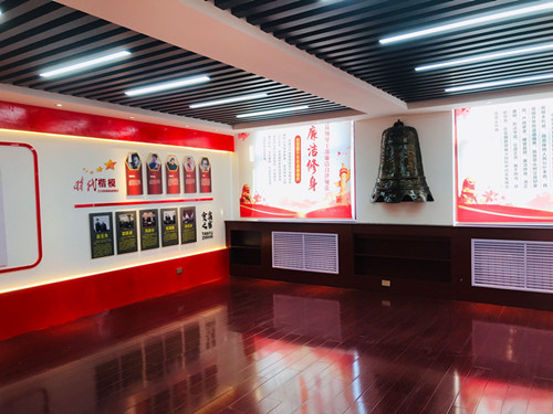 乐虎建设机电安装公司廉洁文化阵地“闪亮登场”