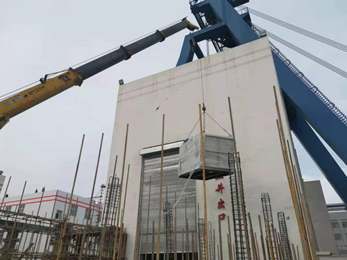 乐虎建设机电安装公司:走进园子沟重点项目施工现场