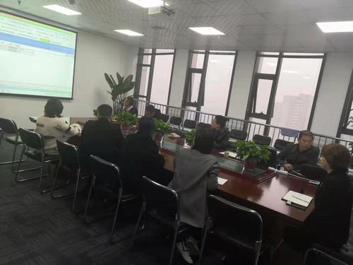 乐虎新城公司开展OA办公系统培训会