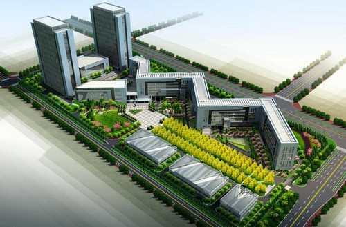 乐虎建设天工公司承建的乐虎研究院生产技术研究所主体顺利封顶