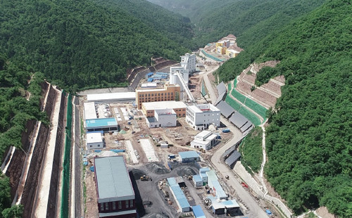 乐虎建设铜煤公司承建的陕西美鑫公司冶坪煤矿动筛车间等四个单位工程顺利通过竣工验收