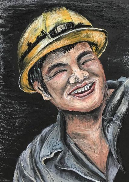 煤矿安装工人礼赞