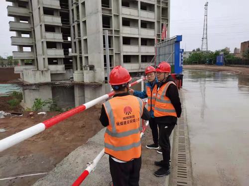 乐虎建设铜煤公司基层项目部积极加强汛期安全隐患排查