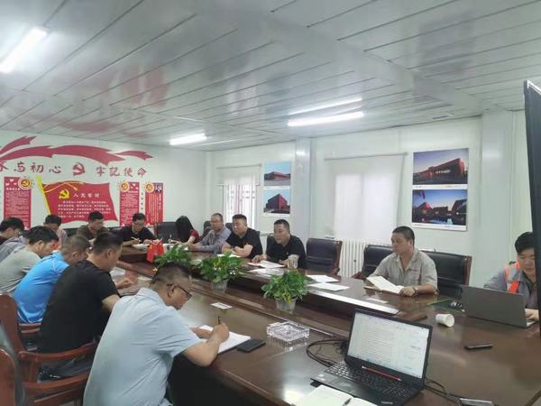 乐虎建设铜煤公司第十六项目部狠抓安全管理实现大干二季度硕果累累