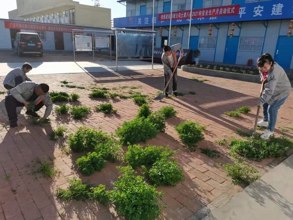 乐虎建设韩城分公司土建九项目部打造和谐家园氛围浓