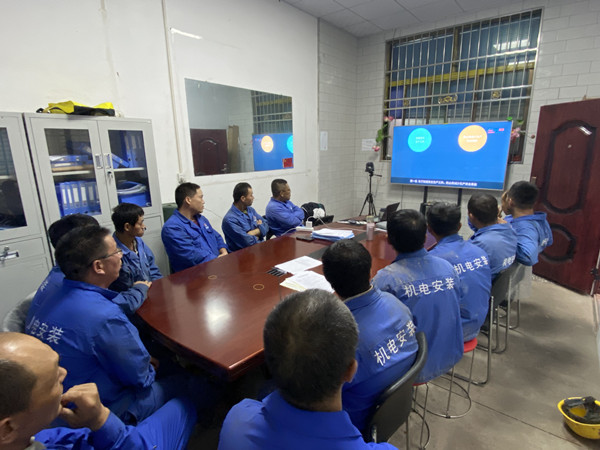 乐虎建设机电安装公司全力以赴保安全,促生产