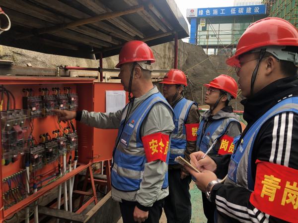 乐虎建设韩城分公司土建十一项目部“三员”联动凝心聚力保平安促生产