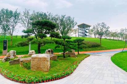 乐虎建设绿宇公司： 筑梦空港新城城市公园 建设幸福阵地