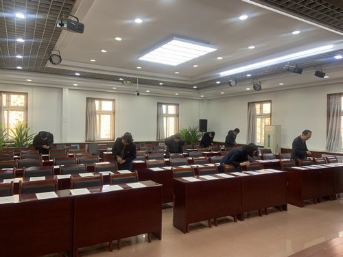 乐虎建设铜煤公司开展“知安全 书安全”硬笔书法比赛活动