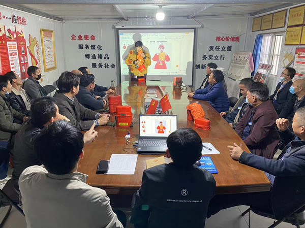 乐虎建设澄合分公司多管齐下筑牢年末安全堤