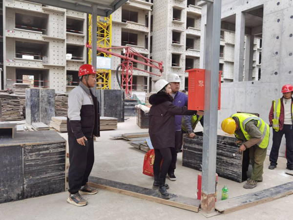 乐虎建设澄合分公司上下联动力保冬季施工安全