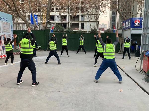 看，乐虎建设铜煤公司第二项目部疫情防控期间的健康生活