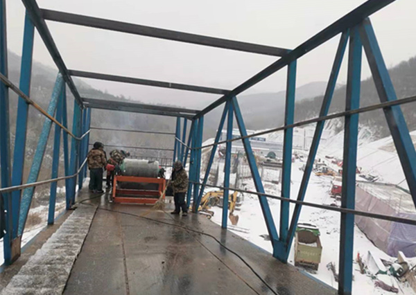 乐虎建设矿建三公司：浴“雪”奋战开新局