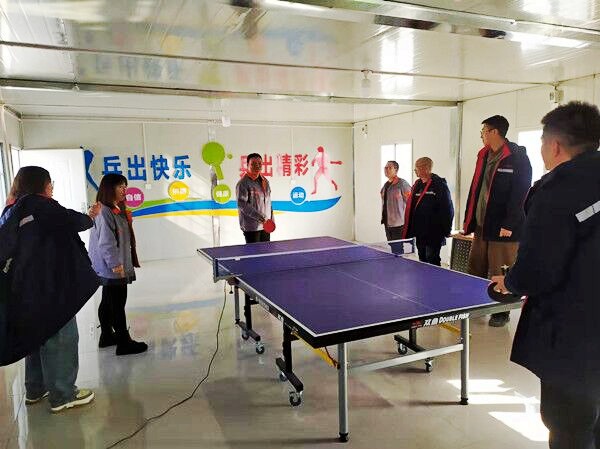 乐虎建设渭南分公司第十一项目部为职工办实事让职工“心有所属”