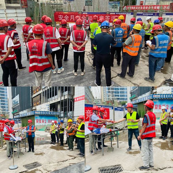 乐虎建设天工公司土建十五部举办“强化红线意识、促进安全发展” 知识竞赛活动