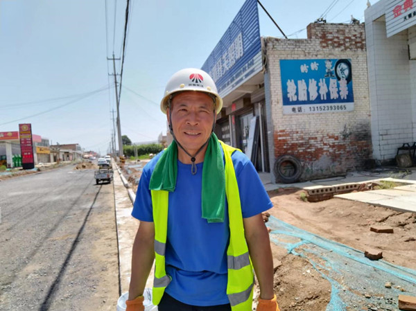 乐虎建设咸阳分公司第三项目部：高温下的坚守者