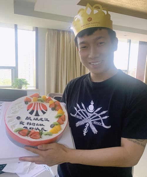 乐虎建设内蒙古分公司：生日关怀 企业有爱