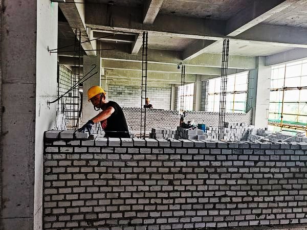 乐虎建设渭南分公司第一项目部以竞赛力促施工质量全面提升