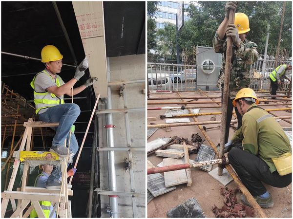 乐虎建设天工公司土建十五部重拳出击，全力打好四季度项目施工攻坚战