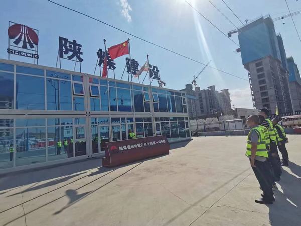 乐虎建设内蒙古分公司第一项目部：喜迎党的二十大 欢度国庆节