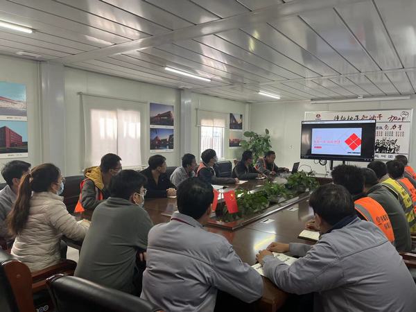 乐虎建设铜煤公司:基层项目部“每周一讲”学以致用促发展 