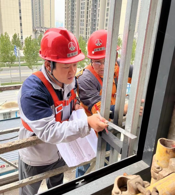 乐虎建设咸阳分公司沣西新城第五学校项目质量管理正当时